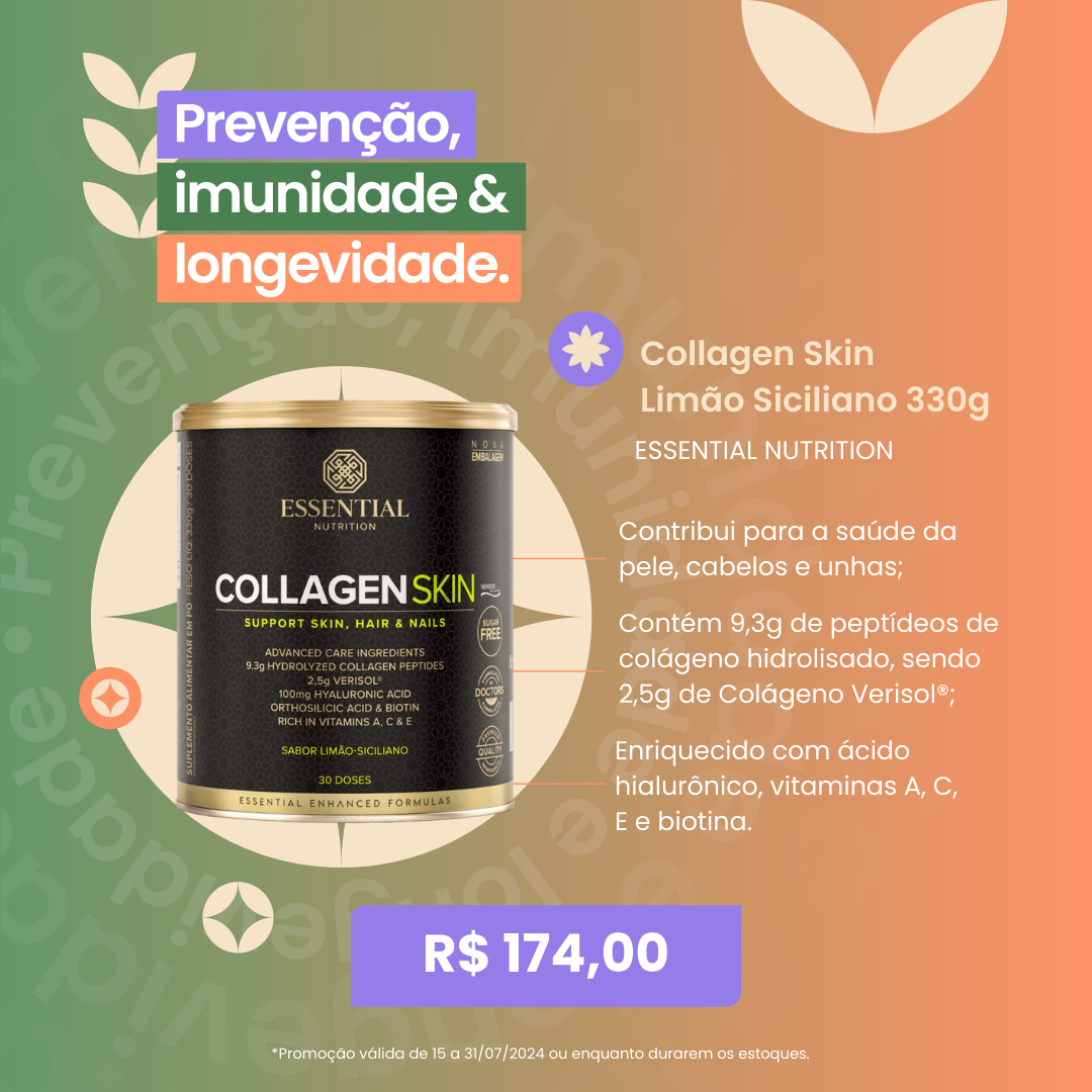 Collagen Skin Limão Siciliano 330g
