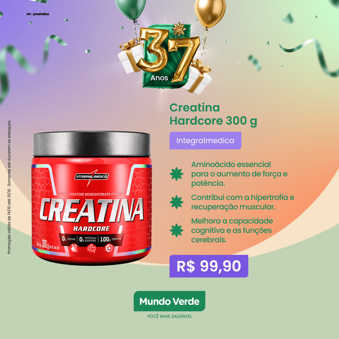 CREATINA HARDCORE 300G