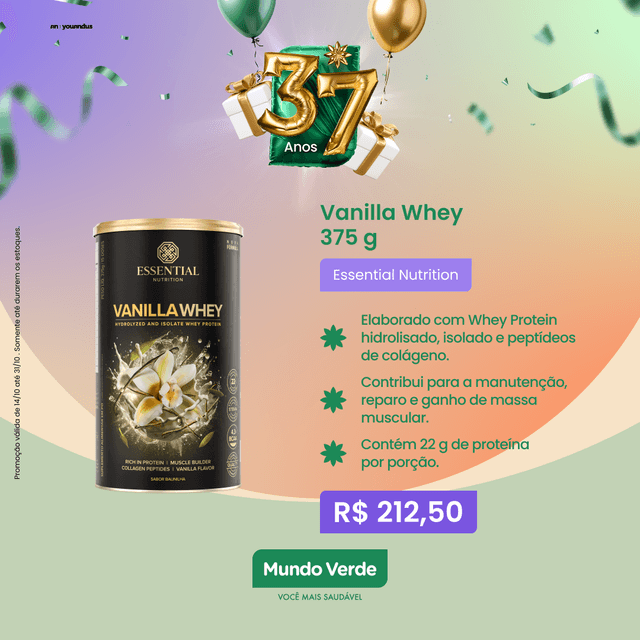 VANILLA WHEY 375g