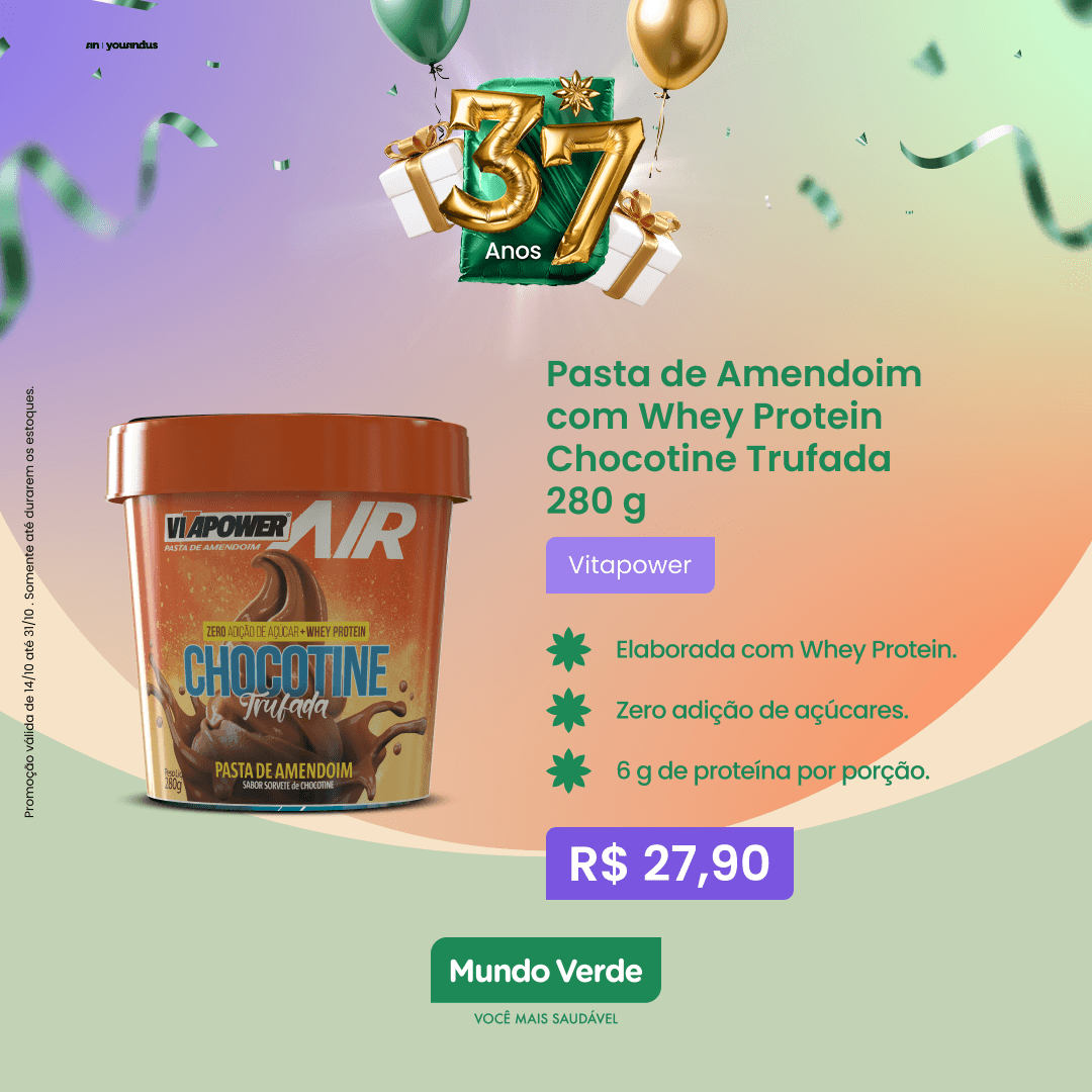 PASTA DE AMENDOIN COM WHEY PROTEIN CHOCOTINE TRUFADA 280G